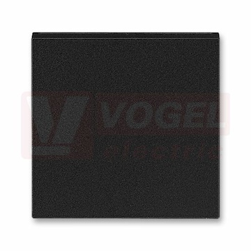 3559H-A00651 63 Kryt spínače kolébkového; onyx/kouřová černá - Levit, Levit M